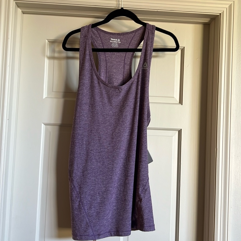 Reebok Training Razorback tank-purple XL